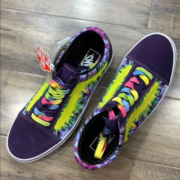 VANS OLD SKOOLTHE DYE Mysterioso/true white men’s - Picture 8 of 16